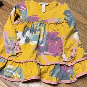 Matilda Jane Yellow and Purple Floral Long Sleeve Top